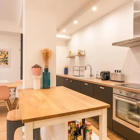 Design Architect Loft For 10 Guests Near Metro *