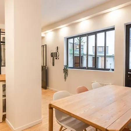 Apartamento Design Architect Loft For 10 Guests Near Metro París