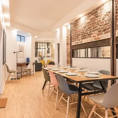 Apartamento Design Architect Loft For 10 Guests Near Metro *