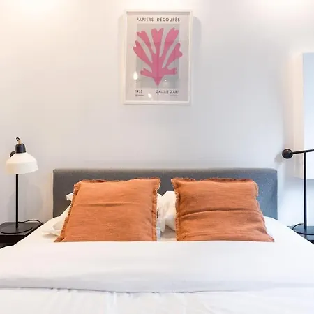 Design Architect Loft For 10 Guests Near Metro París