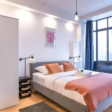 Design Architect Loft For 10 Guests Near Metro Apartment Paris