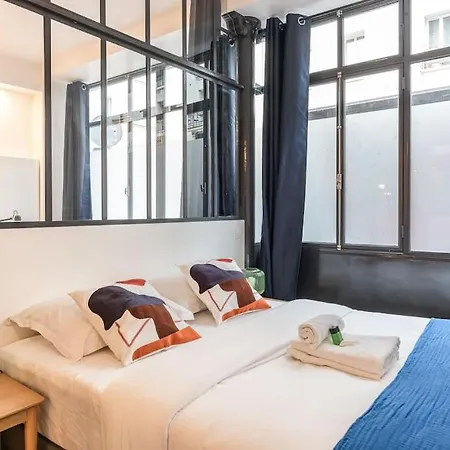 Design Architect Loft For 10 Guests Near Metro * Paris