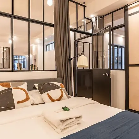 Apartment Design Architect Loft For 10 Guests Near Metro *